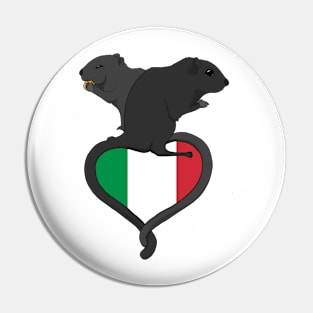 Gerbil Italy (dark) Pin