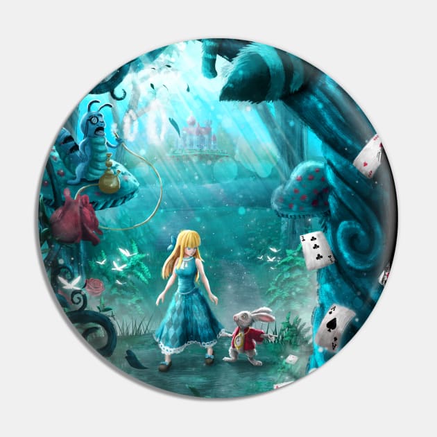 Alice Pin by RubyArt