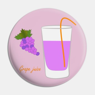 Grape juice. Pin