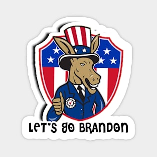 Lets Go Brandon from your leftist Mule Magnet