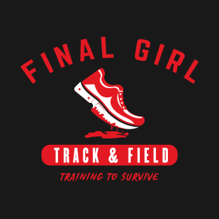 Final Girl Track & Field Red T-Shirt