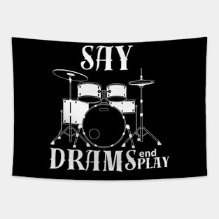 Drum And Guitar s T- Tapestry