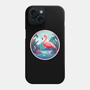 Flamingo Flock Sunset, Love Flamingos Phone Case