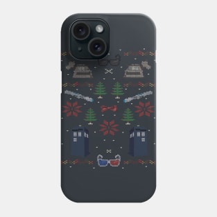 Ugly Doctor Who Christmas Sweater Phone Case