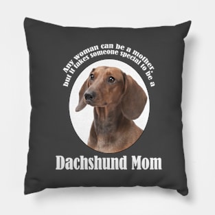 Dachshund Mom Pillow