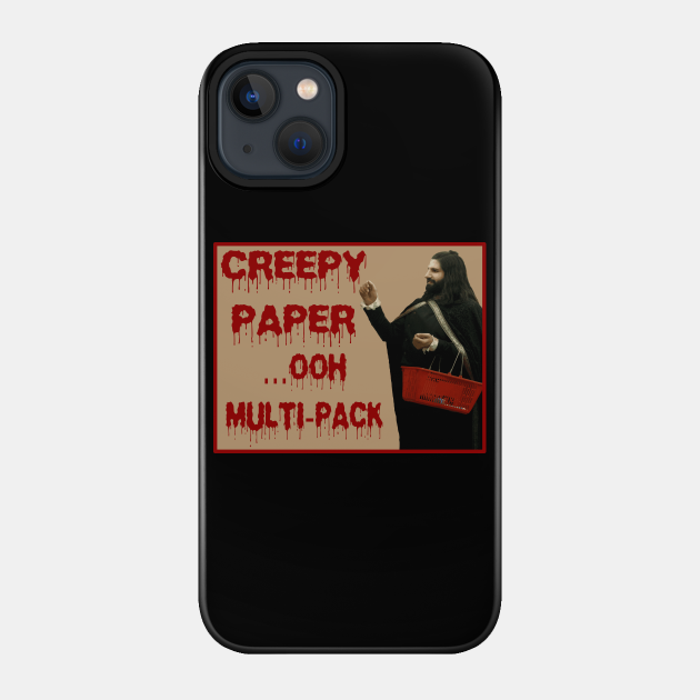 Creepy Paper - What We Do In The Shadows - Phone Case