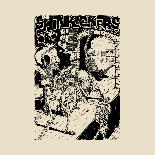 Disover The Shinkickers Tour T-Shirt - Bands - T-Shirt