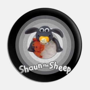 Vintage TV Series The Sheep Cartoon Shaun Pin