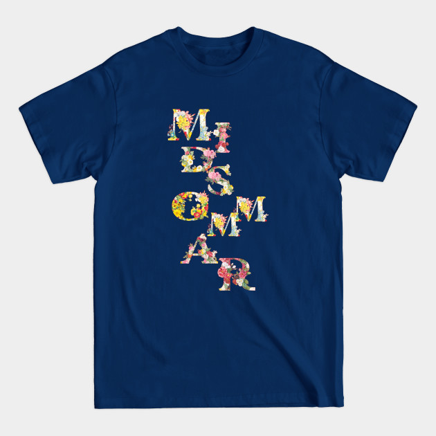 Disover Midsommar Festival Floral Letters - Midsommar - T-Shirt