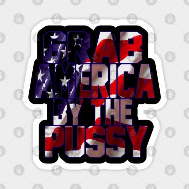 Grab America Magnet by ayaswae