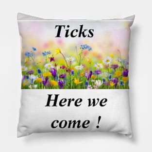 Ticks Pillow