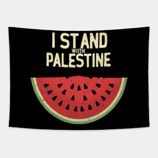 I stand with palestine Tapestry