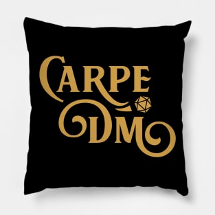 Carpe DM Game Master Tabletop RPG Gaming Pillow