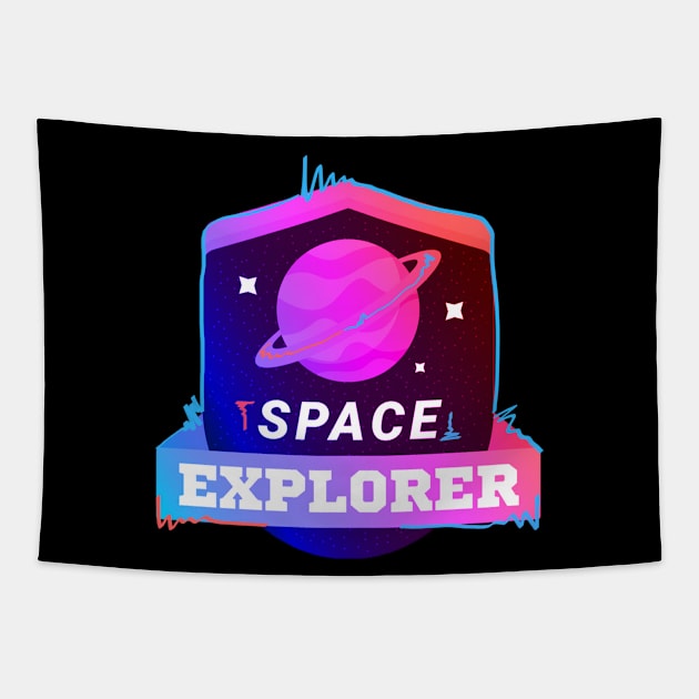 Space Explorer Tapestry by Beautifulspace22