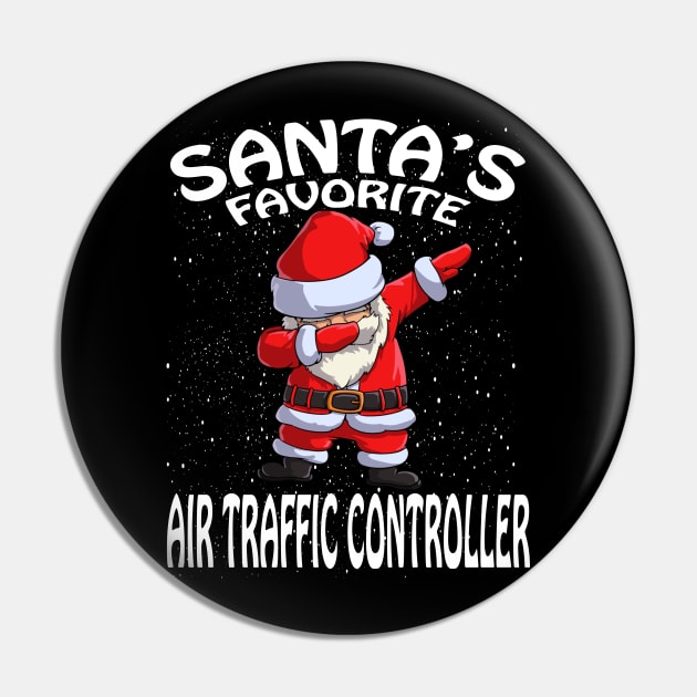 Santas Favorite Air Traffic Controller Christmas Pin by intelus