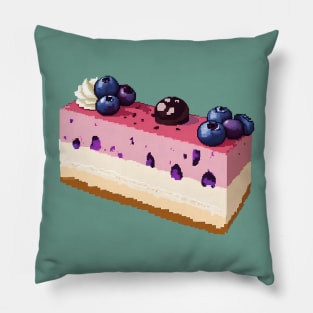 Blue RoseBerry Mousse Pillow