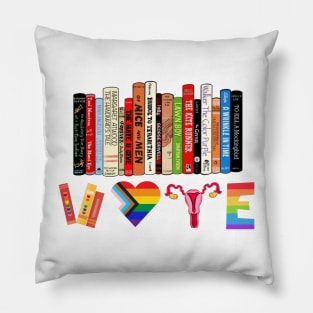 Banned Books Pillow