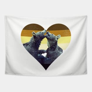 LGBT Bear Brotherhood Love Tapestry