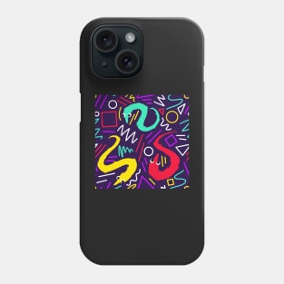 worm on a string pattern Phone Case