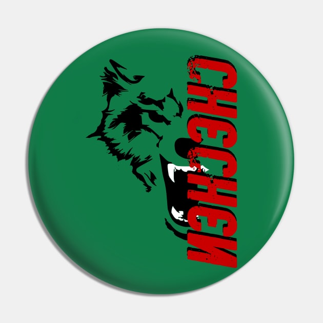 Chechnya wolf Chechen fighter Pin by Jakavonis