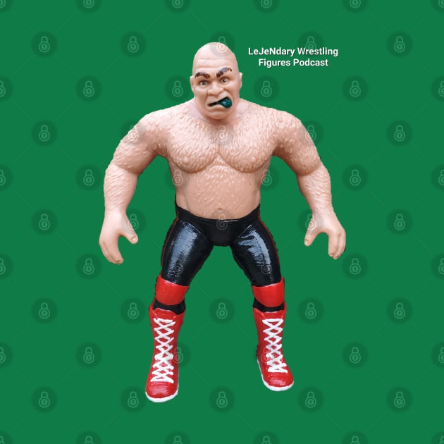 LeJeNdary Wrestling Figures Podcast Green Tongue by LeJeNdary Wrestling Figures