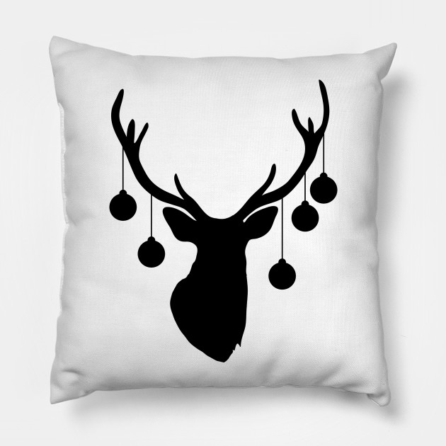deer head pillow