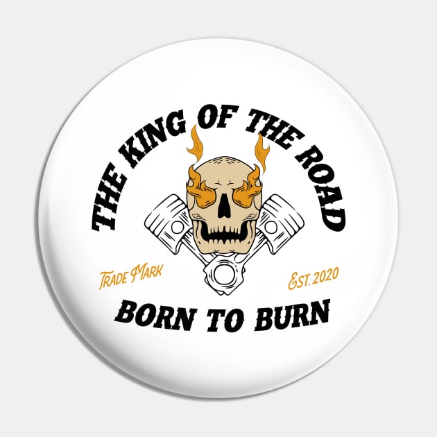 Born to Burn Pin by Surururr