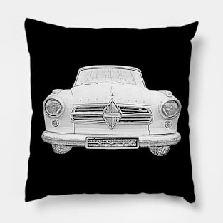 Borgward Isabella 1950s classic car Pillow