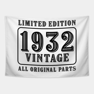 All original parts vintage 1932 limited edition birthday Tapestry