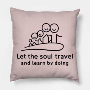 Traveling soul Pillow