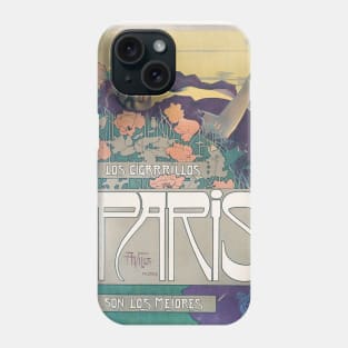 Cigarrillos Paris son los Mejores, 1901 Phone Case