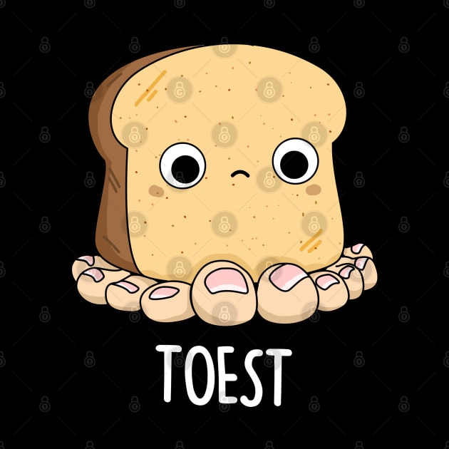 Toest Cute Toast Pun by punnybone