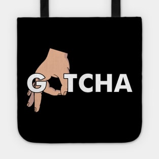 Gotcha Made You Look Funny Finger Circle Hand Game Gag Tote