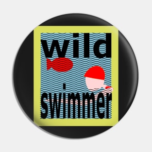 Wild Swimming Pin