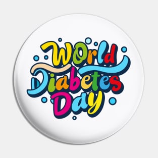 World Diabetes Day Pin