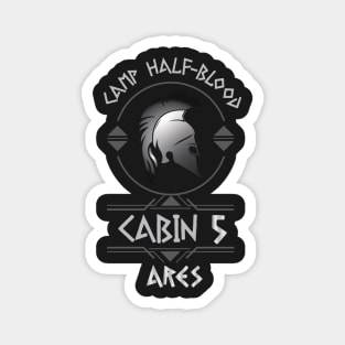 Cabin #5 in Camp Half Blood, Child of Ares – Percy Jackson inspired design Magnet