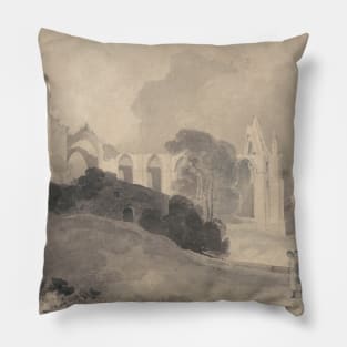 Bolton Priory, Yorkshire by John Sell Cotman Pillow