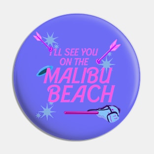 Malibu Beach Pin