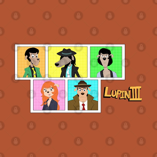 Lupin III in Ducktales by Beck’s Randoms