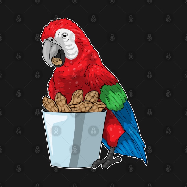 Parrot Peanuts by Markus Schnabel