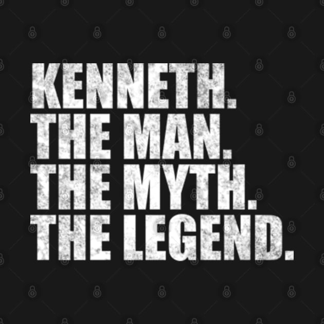 Kenneth Legend Kenneth Name Kenneth given name by TeeLogic