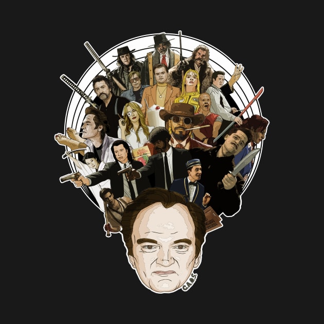 Quentin Tarantino Mash-up tribute by C.A.O.S. Crazy Amount Of Stuff