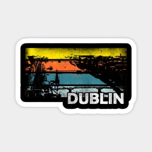 Dublin 70s - Vintage Magnet