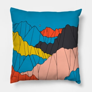 Outline rocks Pillow