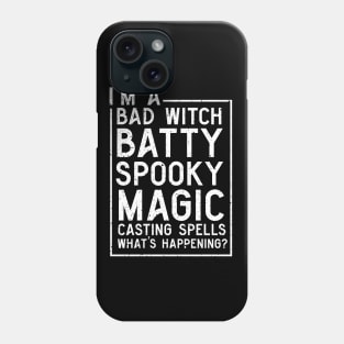 Savage Bad Witch Phone Case