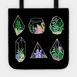 Magical Terrarium Succulents Cactus Family Pastel Goth Tote