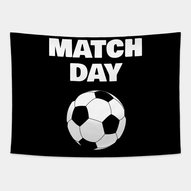 Match Day Football Design Tapestry by ChrisWilson