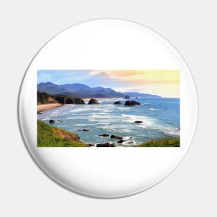 Serenity Oregon Coast Pin