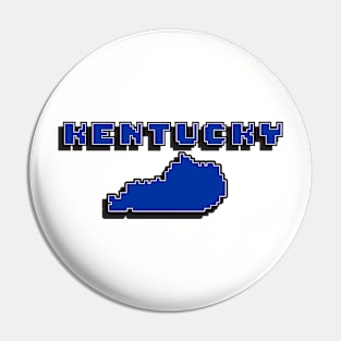 Kentucky 8 Bit Gaming Pin