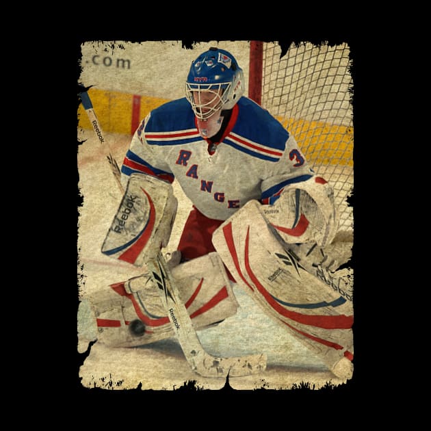 Alex Auld, 2009 in New York Rangers (3 GP) by Momogi Project